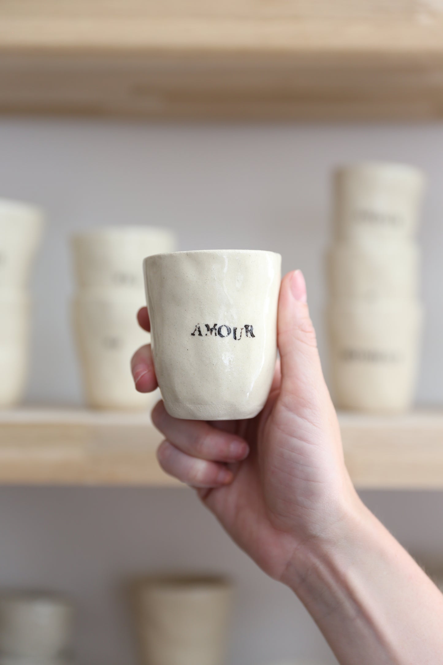 La tasse message (personnalisable) - en PRÉ COMMANDE