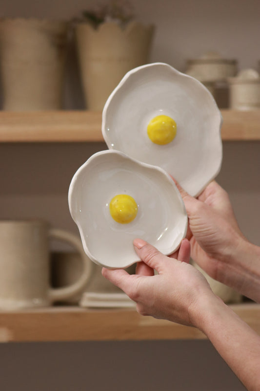 Le duo d'assiettes "Oeuf" - en PRÉ COMMANDE