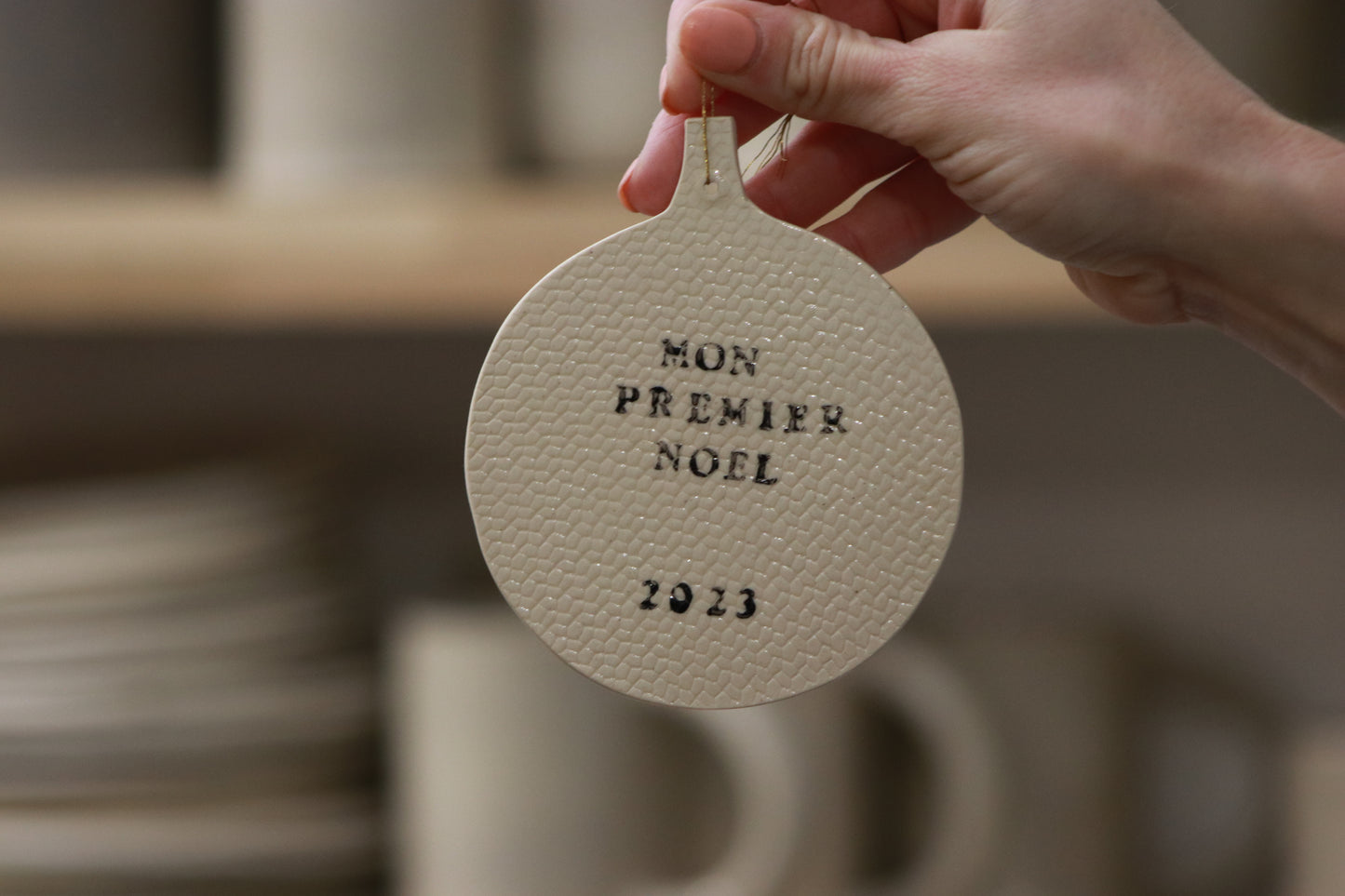 Boule "mon premier noël"