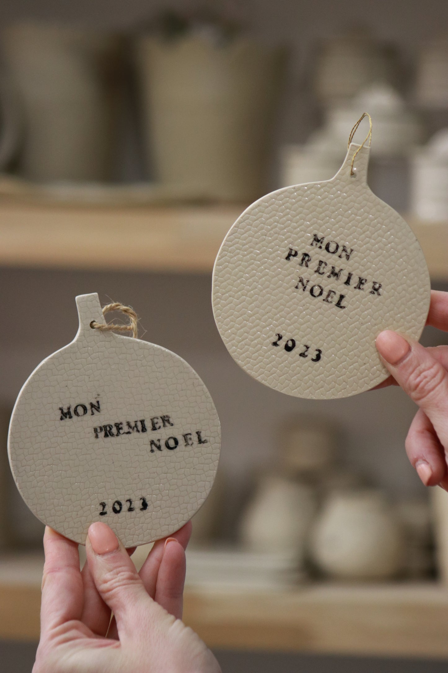 Boule "mon premier noël"