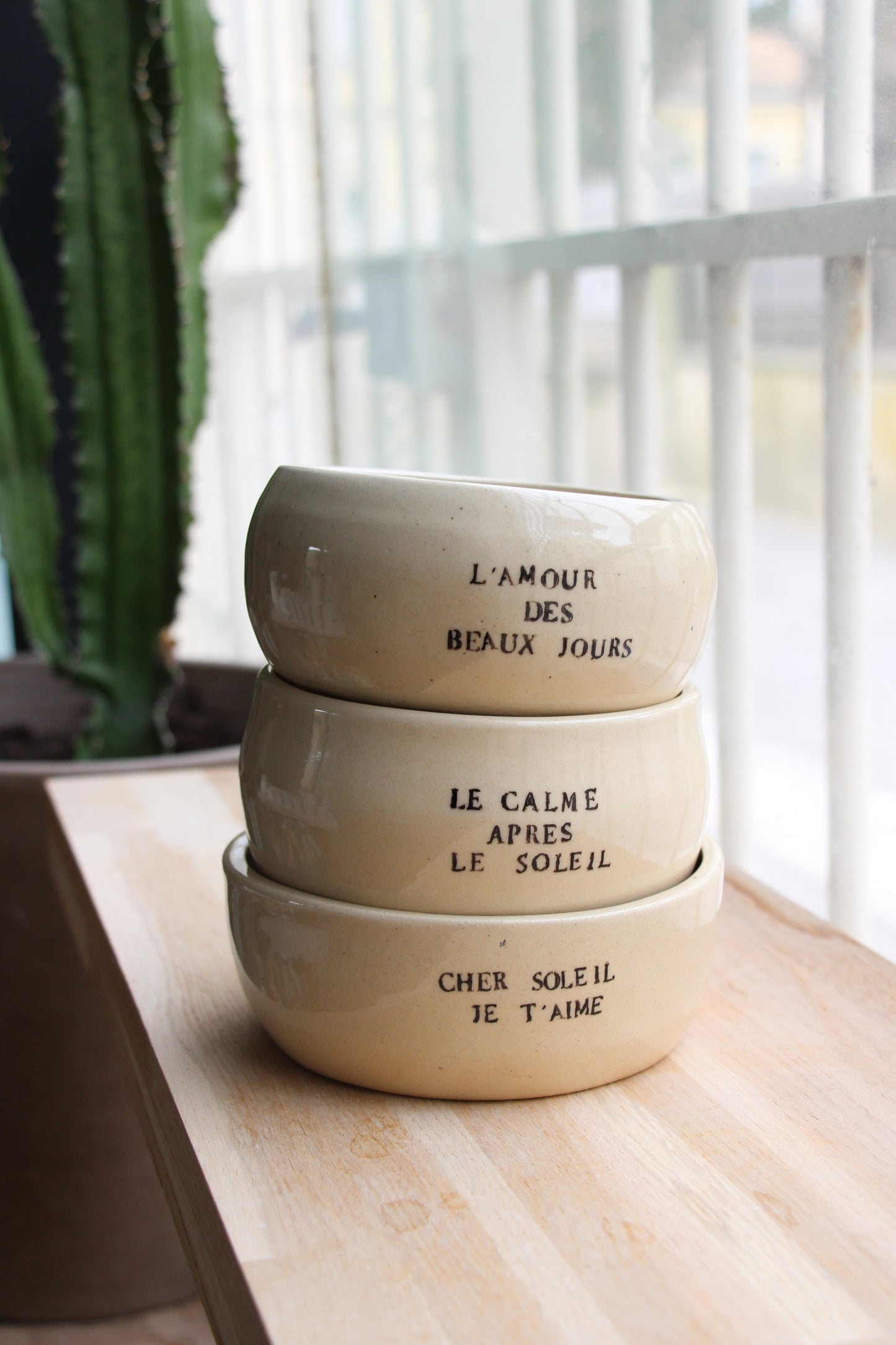 Petit bol message - en PRÉ COMMANDE