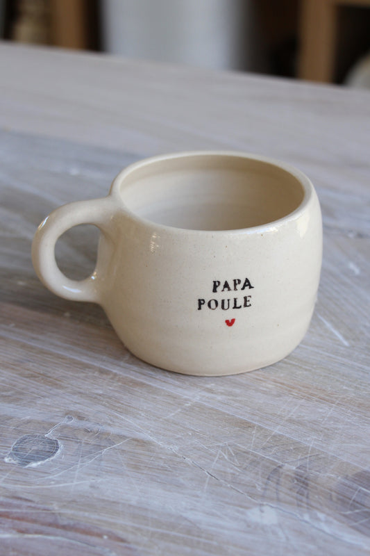 Le mug "papa poule" - en PRÉ COMMANDE
