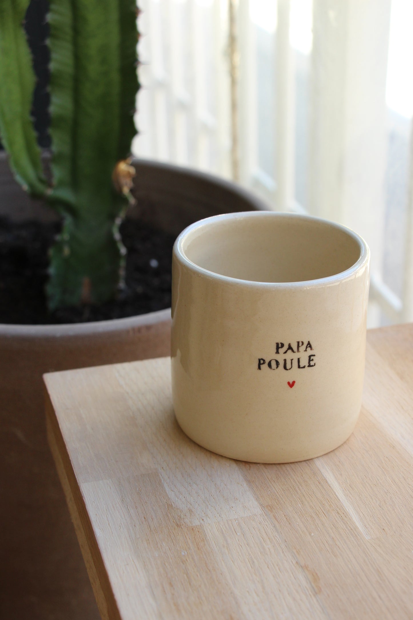La tasse papa poule (personnalisable) - en PRÉ COMMANDE